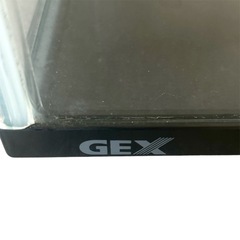 GEX❤アクアリウム　黒枠　水槽　ガラス　中古の画像