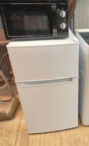 家電2点セット　２ドア冷蔵庫レンジ　配送可　条件有