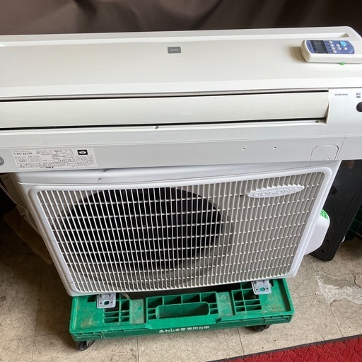取付込み保証付コロナ2017年2.2KW冷房専用