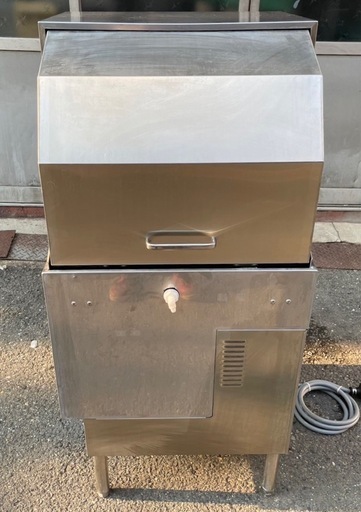 【動確済み】2017年 サニジェット 業務用 自動食器洗浄機 SD-64EA6 三相 200V 60Hz 600×600×1250 食洗機 業務用食洗機 大阪発