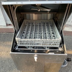 【動確済み】2017年 サニジェット 業務用 自動食器洗浄機 SD-64EA6 三相 200V 60Hz 600×600×1250 食洗機 業務用食洗機 大阪発の画像