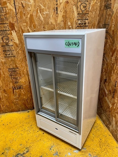 C(6591)サンヨー 冷蔵ショーケース SMR-S48F 100V 動作品 業務用 店舗用 厨房 飲食店 中古品 直接お引き取りも大歓迎 大阪