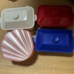 ブルーノ　ミニ入れ物　3色セットピンク入れ物　計4点セット