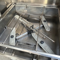 【動確済み】2017年 サニジェット 業務用 自動食器洗浄機 SD-64EA3 三相 200V 60Hz 600×600×1280 食洗機 業務用食洗機 大阪発の画像