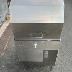 【動確済み】2017年 サニジェット 業務用 自動食器洗浄機 SD-64EA3 三相 200V 60Hz 600×600×1280 食洗機 業務用食洗機 大阪発の画像