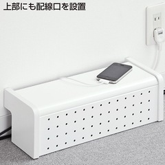 ケーブル＆タップ収納ボックス　サンワサプライの画像