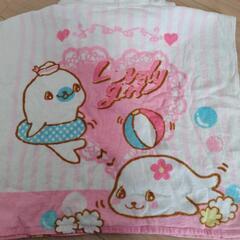 フード付き　タオルの画像
