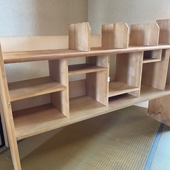 手作り棚など、まもなく処分します、８月いっぱい