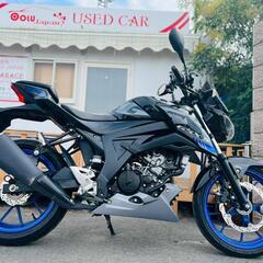 スズキGSX-S125 ヘルメットロック装備車