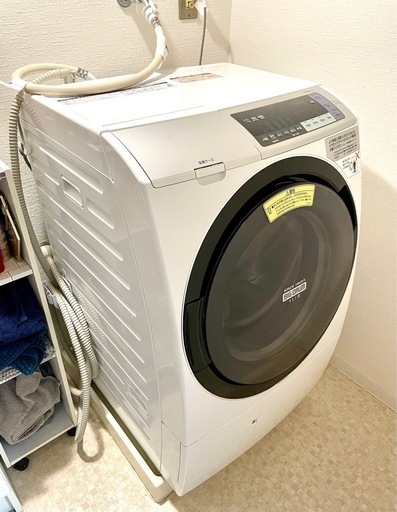 ★譲渡者決定★日立 ドラム式洗濯乾燥機 ビッグドラム 洗濯機 洗濯11kg 右開き 2018年製　BD-SV110BR