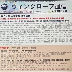 　ウィングローブ英語塾成田校　高校受験🌸、大学受験🎓英語力をぐーん⤴︎とあげます🙌の画像