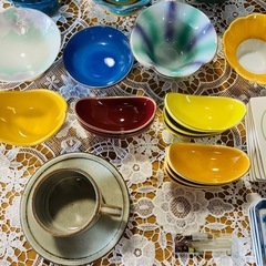 完売/有田焼小鉢類、お椀、美峰窯コーヒーカップ、卓上鍋、小皿各種