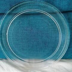 美品!電子レンジターンテーブル強化ガラス製