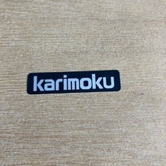 取引場所 南観音 K2408-216 karimoku ダイニングテーブルセット イス６脚付き 汚れキズあり バラ売り不可