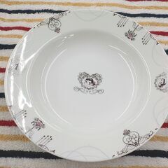 未使用 ペコちゃん ペア パスタプレート パスタ皿 食器 直径24㎝ 西岡店の画像