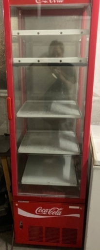 ジャンク　コカコーラ 冷蔵/温蔵 ショーケース 冷蔵庫
