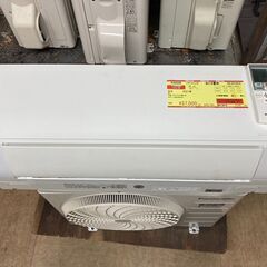 K05526　中古エアコン パナソニック 2021年製 主に6畳用 冷房能力 2.2KW / 暖房能力 2.2KW