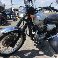 福山市 瀬戸町 カワサキ W650 EJ650A 実働 書類付き ベベルギア クラシック レストア ツーリング カスタムベースにもの画像