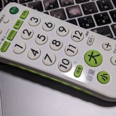 ボタンの大きなシンプル汎用TVリモコン SONY RM-PZ3D