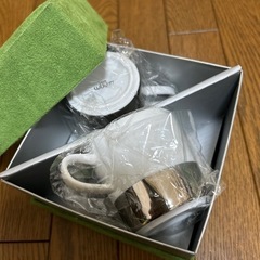 コーヒーカップセット　クローバー　
新品未使用の画像