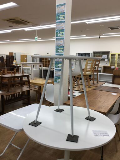 ☆ジモティ割あり☆ 2人掛けダイニングセット W80×D80×H72 クリーニング