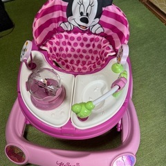 ディズニー　ミニー　歩行器