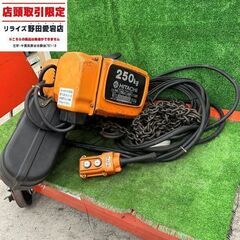 日立 電動ホイスト 250kg 200V【野田愛宕店】【店頭取引限定】【中古】IT16XNU8N4Y8