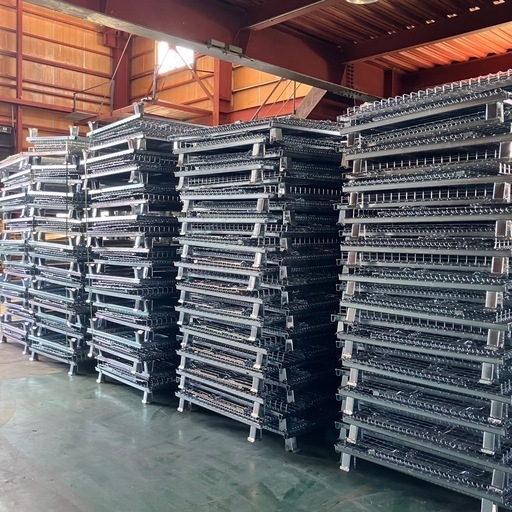 メッシュパレット新品(大) サイズ（外）：1200×1000×890(mm)