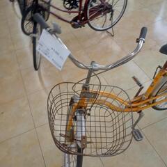 ★ジモティ割あり★  自転車 ２６インチ 黄色 クリーニング済み OJ5192の画像