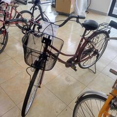 ★ジモティ割あり★  自転車 ２６インチ 赤茶 クリーニング済み...