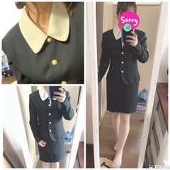 フォーマルスーツ 入学式 卒業式 スカート 上下セット の画像