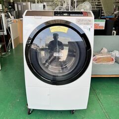 大阪❗️♻️エコマックス♻️配送も可?⭕️「S502」⭐️日立2018年⭐️ ドラム式洗濯機