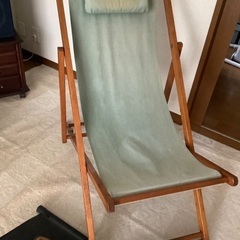 折りたたみガーデンチェアの画像