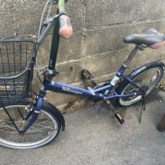 受け渡し者決定　
ワーゲンの折りたたみ自転車　ジャンク