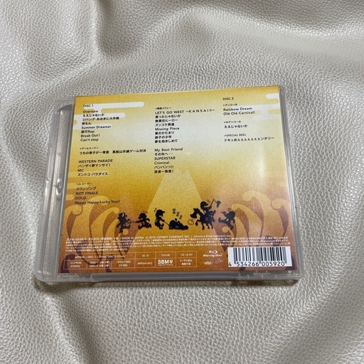ジャニーズWEST/ジャニーズWEST 1stコンサート 一発めぇぇぇぇぇぇぇ!〈2枚組〉 通常盤 Blu-ray