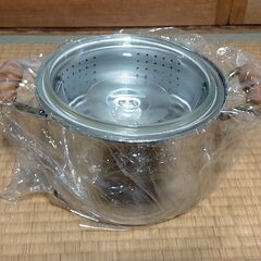 ◆スチーム兼用煮込鍋　新潟県燕市　丸山技研　未使用保管品◆の画像