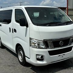 NV350キャラバンDX(低床6人乗)/ディーゼル/修復歴無/車検1年付/ECLIPSEナビ/フルセグテレビ/Bカメラ/キーレスキー/ETC/社外15インチホイールの画像