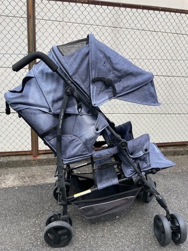 2人乗りベビーカー