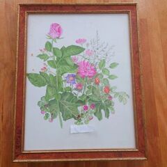【無料】額縁（水彩画）