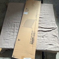 74f [ガーデンマスター] アコーディオンラティス 幅38-120×奥行30×高さ123cm 伸縮タイプ 自立式 天然木杉材 衝立 パーテーション ペットゲージ ベビーゲージ ベランダ テラス バルコニー RAF-12123AR(未使用品)の画像
