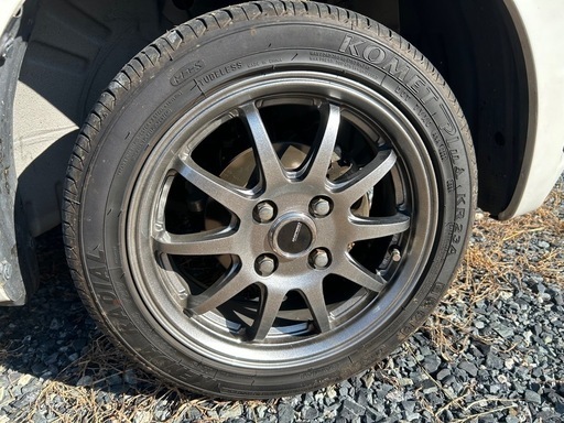 良品 165/55-14タイヤ&ホイール 
セット