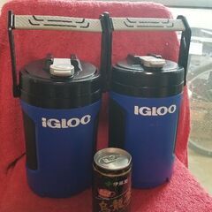Igroo 　イグルー　水筒　(1.9L)　ウォータージャグ　2本セット　中古品の画像