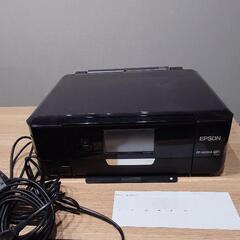 EPSON エプソン インクジェットプリンター EP-807AB 複合機 黒 ブラック 通電確認済み