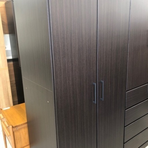 ニトリワードローブ2枚扉アーデルブラウン【トレファク堺福田店】