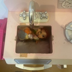 子供用　キッチン　ままごと　おもちゃの画像