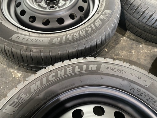 155/65R13　タイヤホイール 4本セット