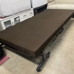 リサイクルショップどりーむ荒田店 No12955 折りたたみベッド　シングル　折りたためて便利♪の画像