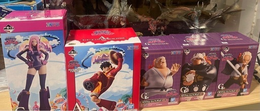 ワンピース 一番くじ 未来島エッグヘッドＡ賞Ｃ賞Ｇ賞セラフィム3 ボニー　ルフィ