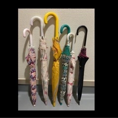 子供用の傘　日傘　セット