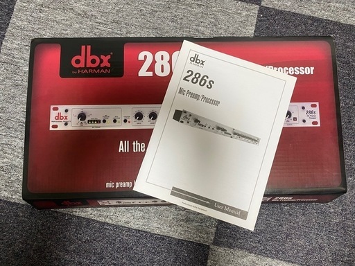 dbx 286s マイクプリアン
